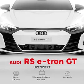 Homcom Kinder Elektroauto AUDI RS e-tron GT weiß (nicht verfügbar)