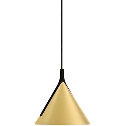 Design LED-Hängeleuchte Cherry Qeeboo - gold / black