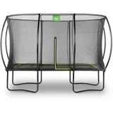 EXIT TOYS Silhouette rechteckig 244 x 366 cm inkl. Sicherheitsnetz schwarz