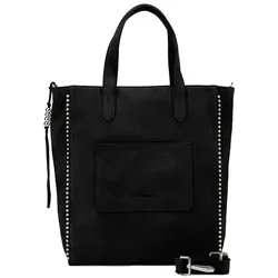 FredsBruder All About Beads Shopper Tasche Leder 29 cm  schwarz
