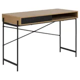 AC Design Schreibtisch Angus Eiche Nachbildung / Braun
