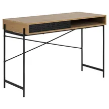 AC Design Schreibtisch Angus Eiche Nachbildung / Braun