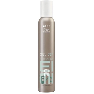 Wella EIMI Nutricurls Boost Bounce – Schaumfestiger für Glanz und Volumen bis zu 72h – definierender Haarschaum für das Styling von geschmeidigen Locken – 1 x 300 ml