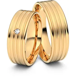 Trauringe L ̧neburg 333er RosÈgold - 9541