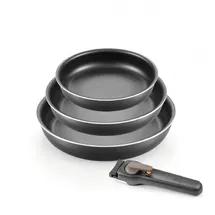 Tescoma Pfannen-Set 4-tlg. mit abnehmbarem Griff 20 cm + 24 cm + 28 cm + 32 cm