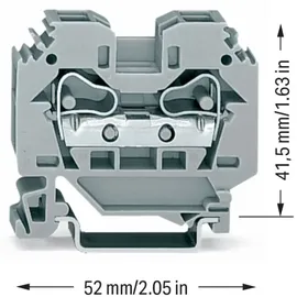 WAGO GmbH& Co. KG Durchgangsklemme 0,2-10mmq grau 284-101
