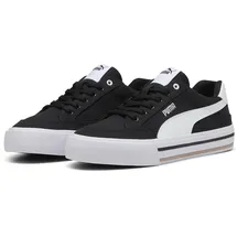 Puma Court Classic Vulcanised Damen Schwarz/Weiß 41