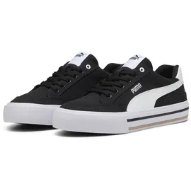 Puma Court Classic Vulcanised Damen Schwarz/Weiß 41