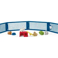 Schleich Farm World 42500 Zuhause für Kaninchen und Meerschweinchen