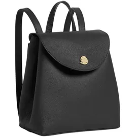 Coccinelle Nikla Mini Bag Rucksack Leder Black/Cognac
