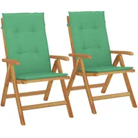 VidaXL Gartenstuhl 48 x 30 x 24 cm braun