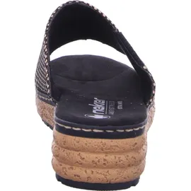 Rieker FSK Damen Sandalen für Damen, schwarz 39 EU