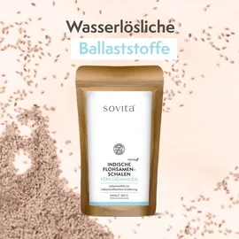 Sovita Indische Flohsamenschalen Pulver 500 g