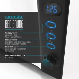 Arendo Frukost weiß