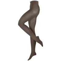 Esprit Damen Strumpfhose Plain TI 19217-5004 36-38 - Chocolate