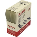 FASTECH® B25-STD081405 Klettband zum Aufnähen Haft- und Flauschteil (L x B) 5m x 25mm Hellgrau 5m