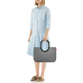 Reisenthel Loopshopper M grau 40 x 26 x 20 cm