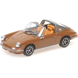 MINICHAMPS 410060160 1:43 PORSCHE 911 TARGA – 1972 – BROWN