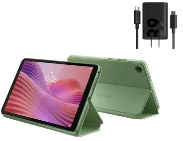 Lenovo Tab One 8.7 4GB 64GB + Folio & Adaptor MediaTek Helio G85 Prozessor 2,00 GHz , Android 14 or Later, 64 GB eMMC 5.1