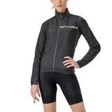 Castelli Squadra Stretch W Jacket, Hell Schwarz/dunkelgrau, M