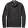 Olymp Strickjacke OLYMP, Herren, Gr. XXL, grau (anthrazit), Strick, Obermaterial: 100% Baumwolle, regular fit, Rippbündchen, Strickjacken Strickjacke, Stehkragen, regular fit