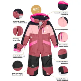 KILLTEC FISW 47 MNS ONPC Skioverall dark rouge 110/116