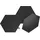 Nanoleaf Shapes Hexagons (300 lm) 2 W schwarz