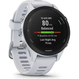 Garmin Forerunner 255S Music 41 mm steinweiss/schwarz