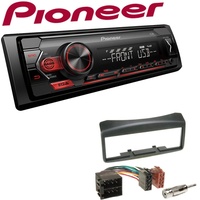 Pioneer 1-DIN Autoradio USB AUX Android Einbauset für Fiat