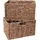Vivanno Flechtkorb Kira 20 x 36 x 25 cm 2-tlg. beige