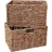Vivanno Flechtkorb Regalkorb 20 x 36 x 25 cm beige
