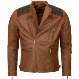 Rock Creek Lederjacke schoko M