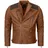 Rock Creek Lederjacke schoko M
