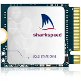 S SHARKSPEED M.2 2230 SSD 256GB NVMe PCIe Gen 4.0 x4 interne Solid State Drive, Gaming SSD, Kompatibel mit Steam Deck Microsoft Surface Pro7+/proX/laptop3/laptop4 Ultrabook (256GB, M.2 2230 PCIe 4.0)