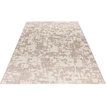 OBSESSION Teppich OBSESSION "My Tallinn 542", grau (taupe), B:80cm H:2mm L:150cm, Polypropylen, Teppiche, Teppich, Flachgewebe, modernes Design, In- und Outdoor geeignet