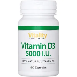 Vitality Nutritionals Vitamin D3 Kapseln 90 St.