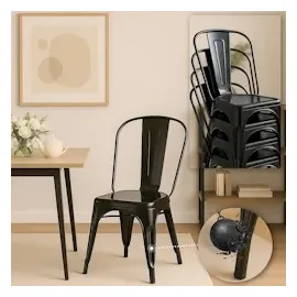 CLP Stuhl Benedikt schwarz