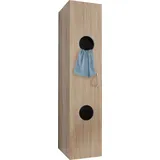 WIMEX Wäscheschrank 40 x 185 x 40 cm Beige