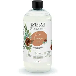 Esteban Nachfüllduft für parfümiertes Bukett Wilder zeder Raumduft 500 ml 