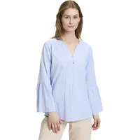 Cartoon Casual-Bluse mit Streifen in Blau/Weiß | Gr.: 38