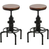 MCW Barhocker braun