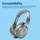 MMobiel Ersatz Ohrpolster für Bose QC35/QC35 II - Memory PolyurethanErsatz Ohrpolster - Grau – Grau