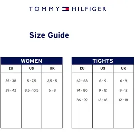 Tommy Hilfiger Socken »TH WOMEN 4P SOCK ECOM« 4 Stk. tlg. mit Logostickerei Tommy Hilfiger jeans 39-42