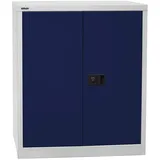 BISLEY Fachboden Stahl 91,4 x 40,0 x 100,0 cm Lichtgrau/Oxfordblau