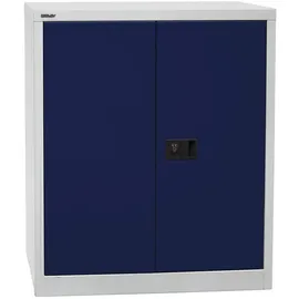 BISLEY Fachboden Stahl 91,4 x 40,0 x 100,0 cm Lichtgrau/Oxfordblau