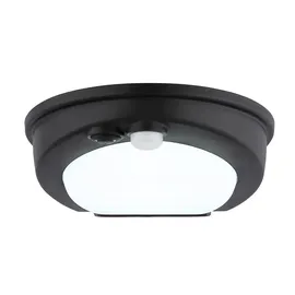 GLOBO Außenleuchte Solarleuchte Wandleuchte LED Sensor IP54 Bewegungsmelder Schwarz