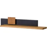 Massivmoebel24 Wandregal 110 x 20 x 20 cm Beige