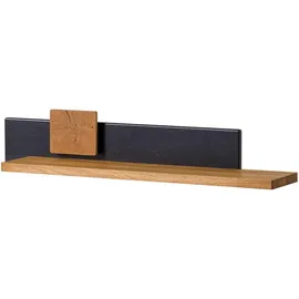 MASSIVMOEBEL24.DE Wandregal 110 x 20 x 20 cm Beige