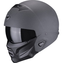 Scorpion Exo-Combat II Graphite Jethelm grau, XXL
