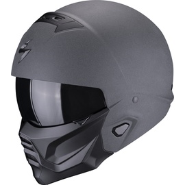 Scorpion Exo-Combat II Graphite Jethelm grau, XXL